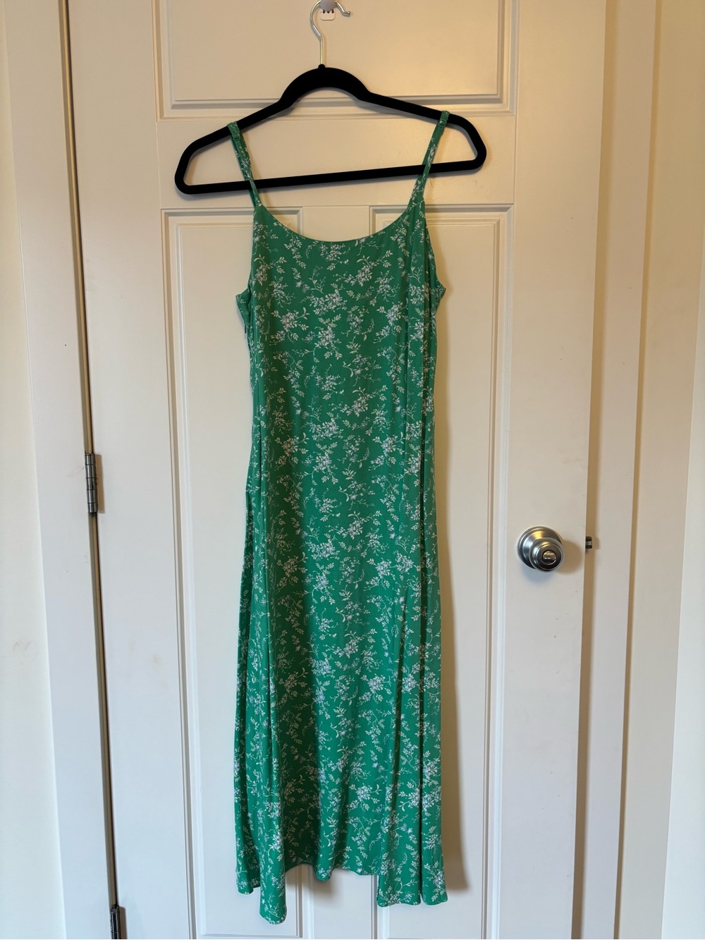 Ricki's Green Floral Slip Midi Dress